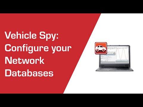 Get to know Network Databases in Vehicle Spy