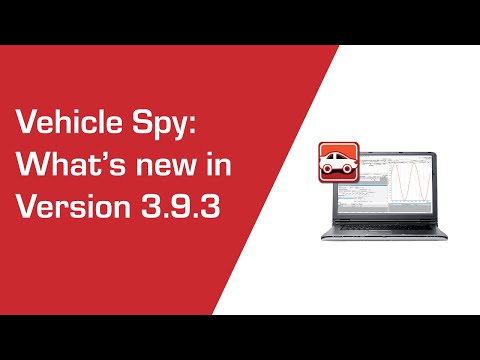 What's new in Vehicle Spy 3.9.3